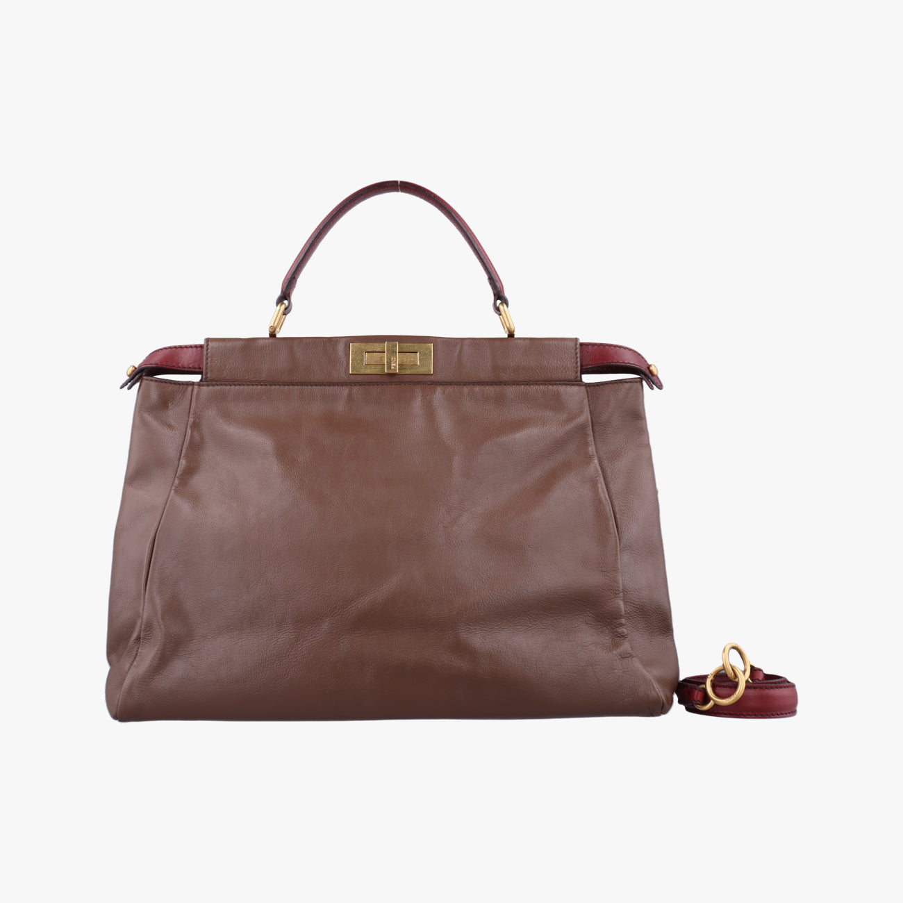 PEEKABOO LargeBrownLeather8BN2102454-8BN210-CN1-099ピーカブー ラージブラウンレザー8BN2102454-8BN210-CN1-099