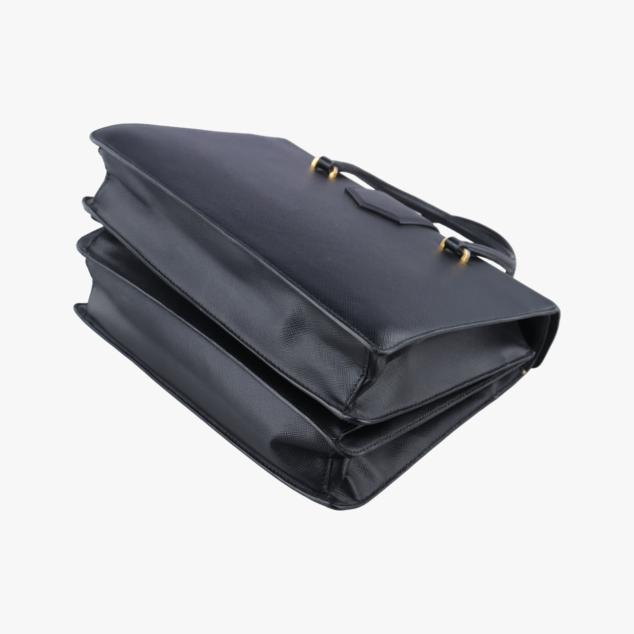 turn lockBlackSAFFIANO LeatherB2725C231ターンロックブラックサフィアーノレザーB2725C231