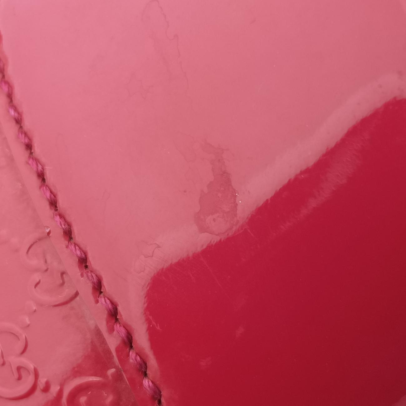 MicroguccissimaRose RedPatent Leather309614I015720884マイクログッチシマローズ レッドパテント309614I015720884