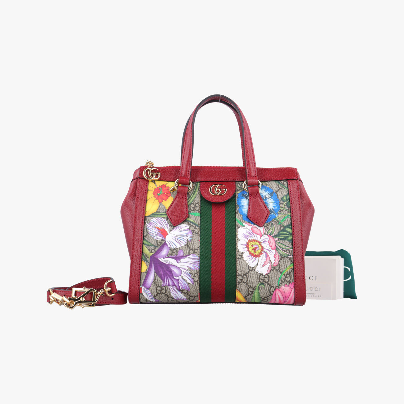 OphidiaMulticolourPVC coated canvas x leather547551F031489348オフィディアマルチカラーPVCコーティングキャンバス×レザー547551F031489348