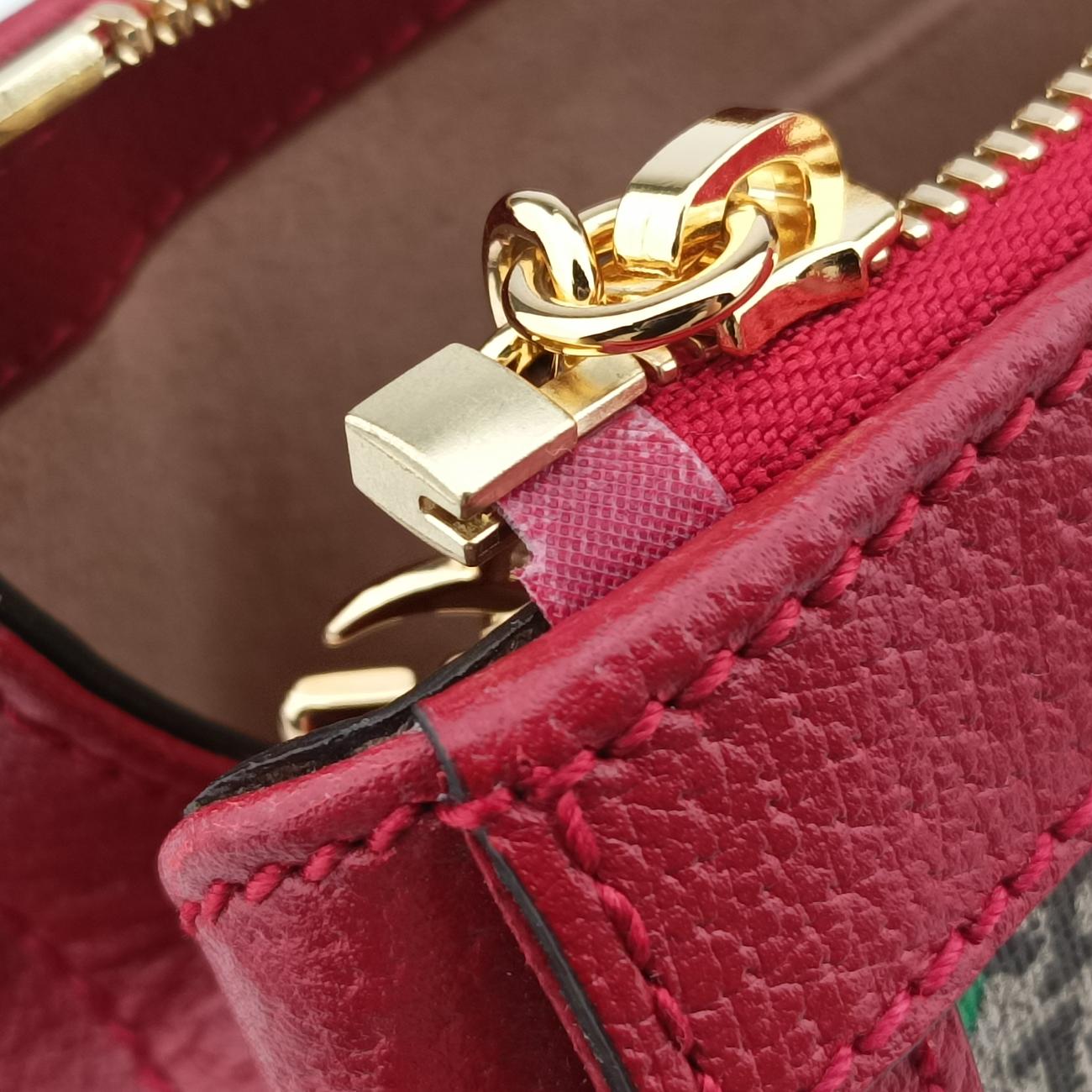 OphidiaMulticolourPVC coated canvas x leather547551F031489348オフィディアマルチカラーPVCコーティングキャンバス×レザー547551F031489348