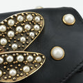 Broadway Pearl BeeBlackLeather453778H022812042ブロードウェイ パール ビーブラックレザー453778H022812042