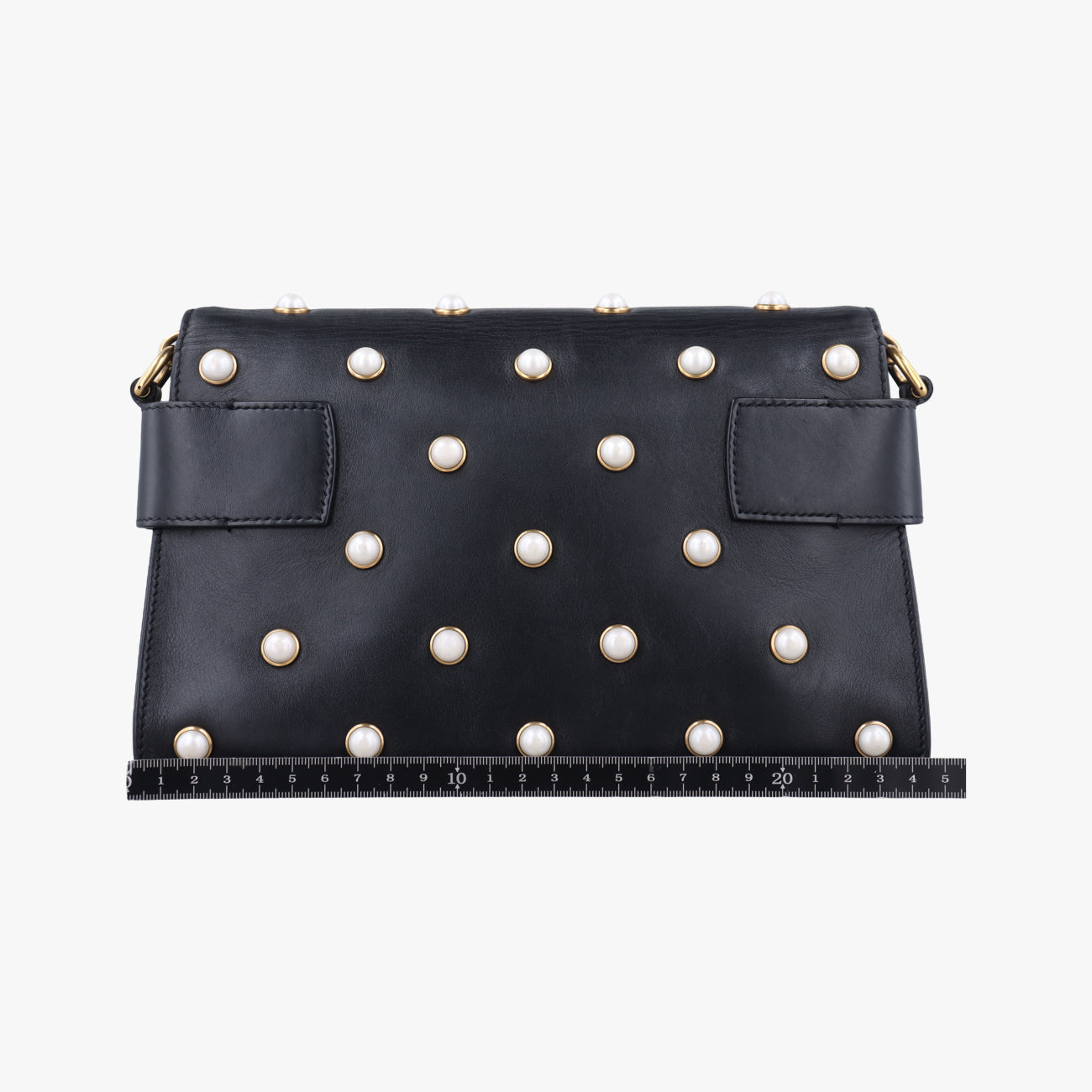 Broadway Pearl BeeBlackLeather453778H022812042ブロードウェイ パール ビーブラックレザー453778H022812042