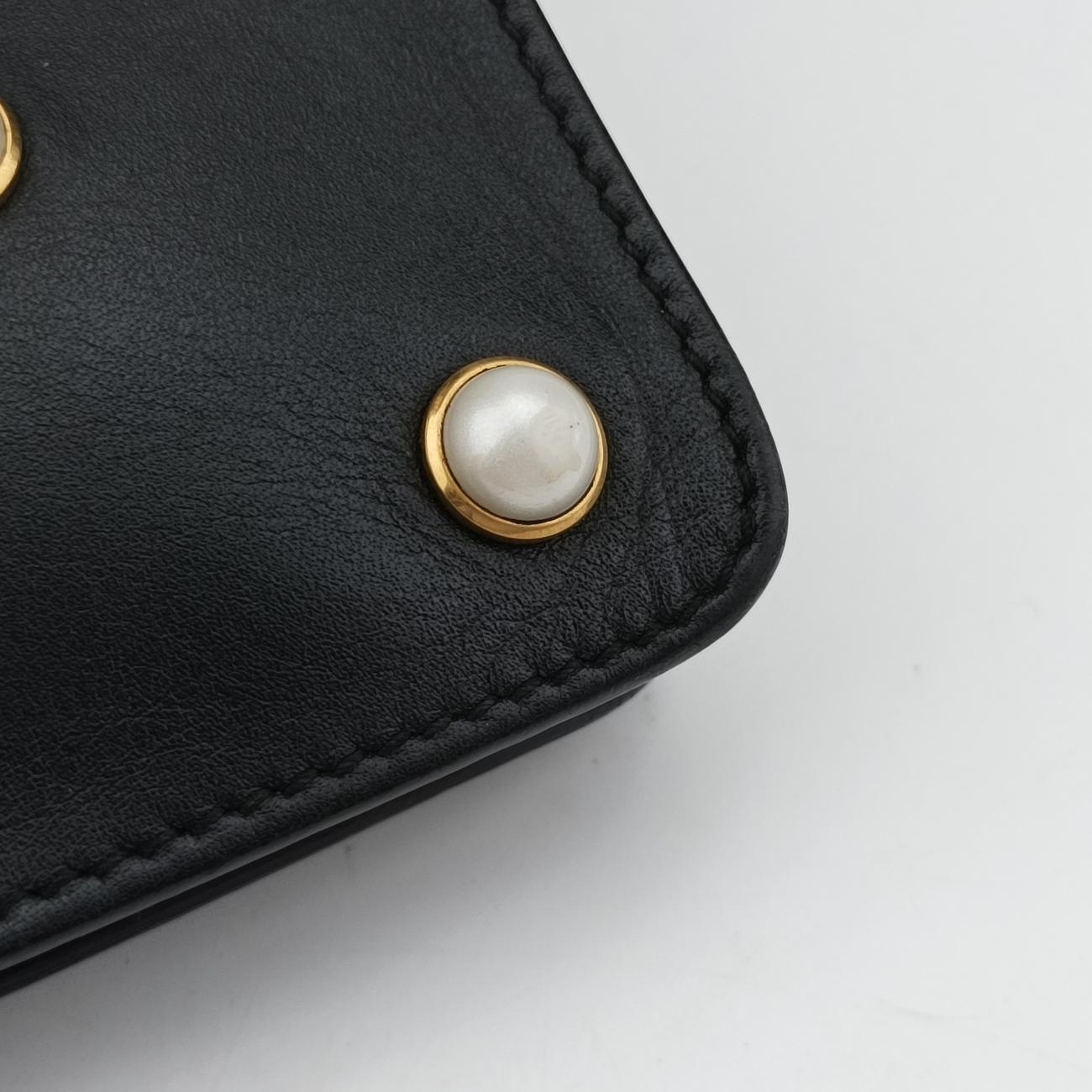 Broadway Pearl BeeBlackLeather453778H022812042ブロードウェイ パール ビーブラックレザー453778H022812042