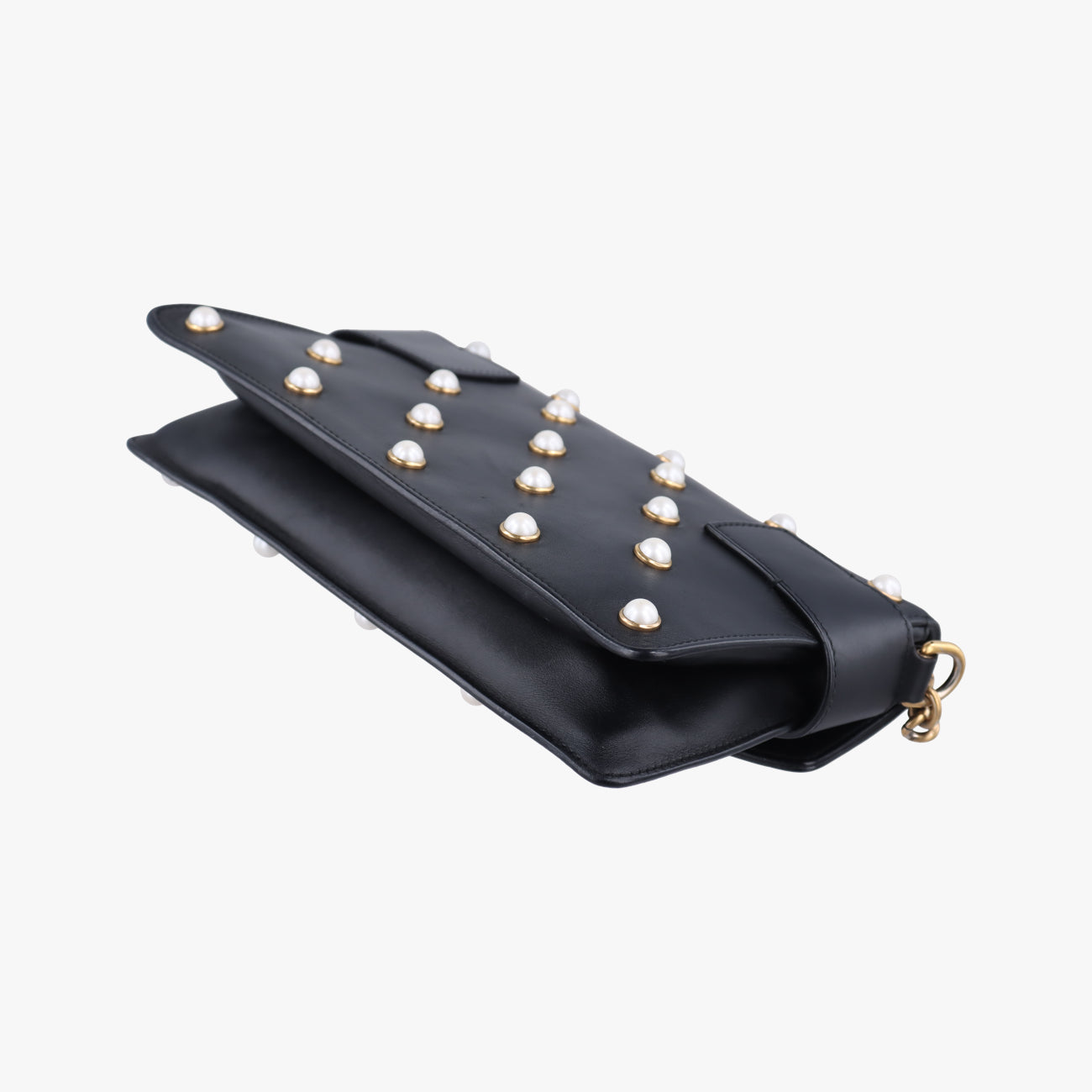 Broadway Pearl BeeBlackLeather453778H022812042ブロードウェイ パール ビーブラックレザー453778H022812042