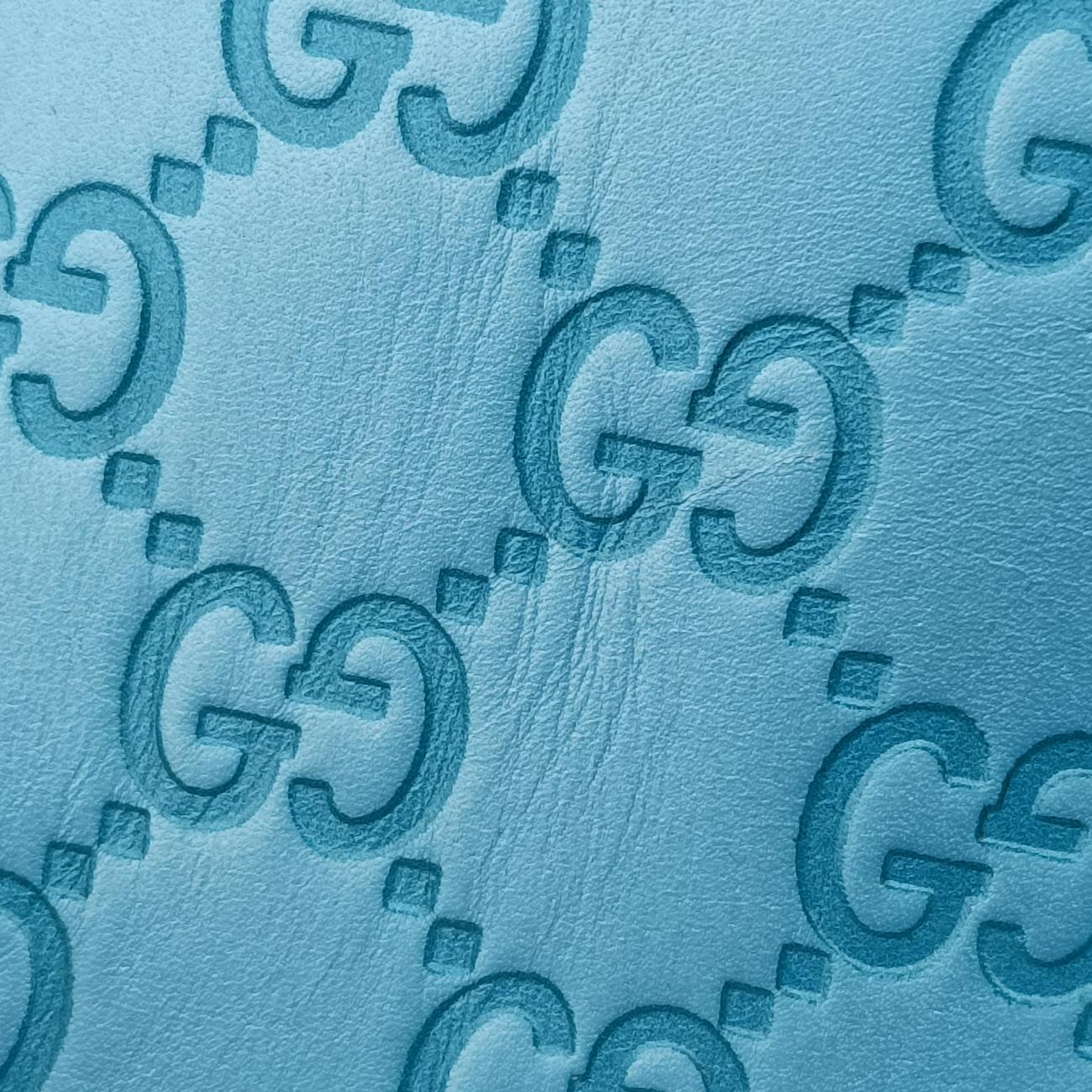 Guccissima GG TwinsBlueLeather232957G010770176グッチシマ GGツインズブルーレザー232957G010770176