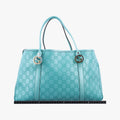 Guccissima GG TwinsBlueLeather232957G010770176グッチシマ GGツインズブルーレザー232957G010770176