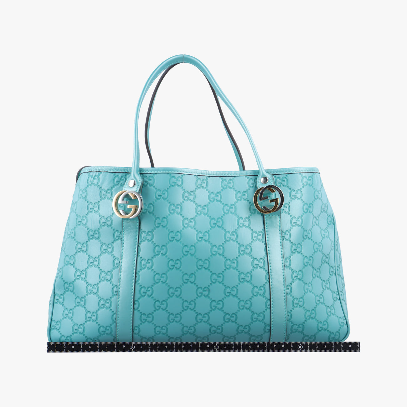 Guccissima GG TwinsBlueLeather232957G010770176グッチシマ GGツインズブルーレザー232957G010770176