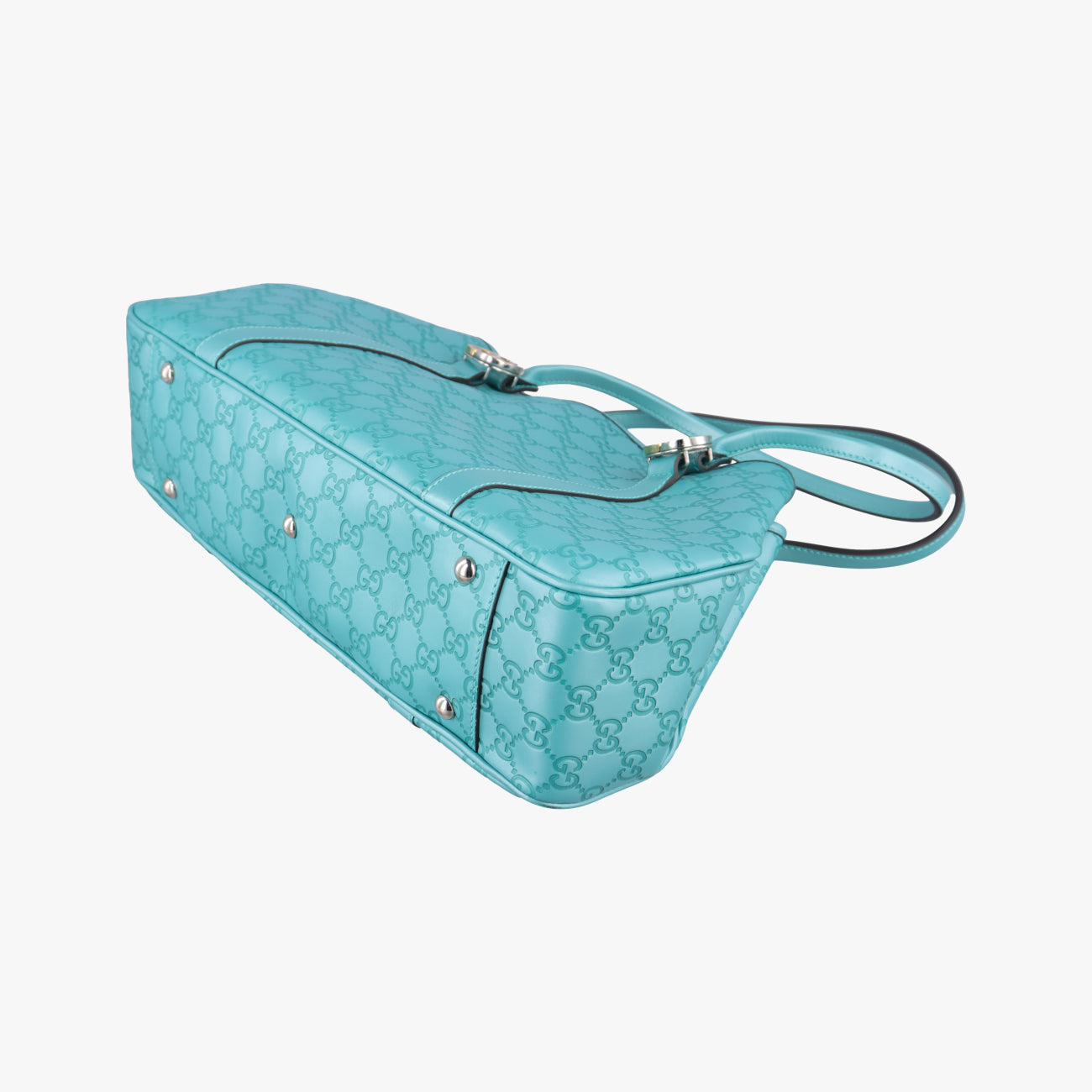 Guccissima GG TwinsBlueLeather232957G010770176グッチシマ GGツインズブルーレザー232957G010770176