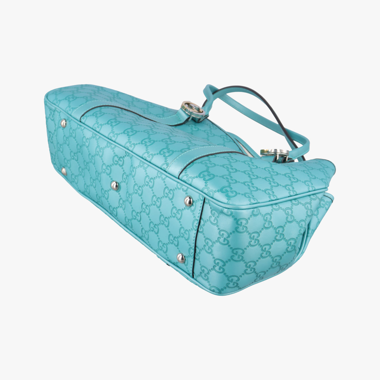 Guccissima GG TwinsBlueLeather232957G010770176グッチシマ GGツインズブルーレザー232957G010770176