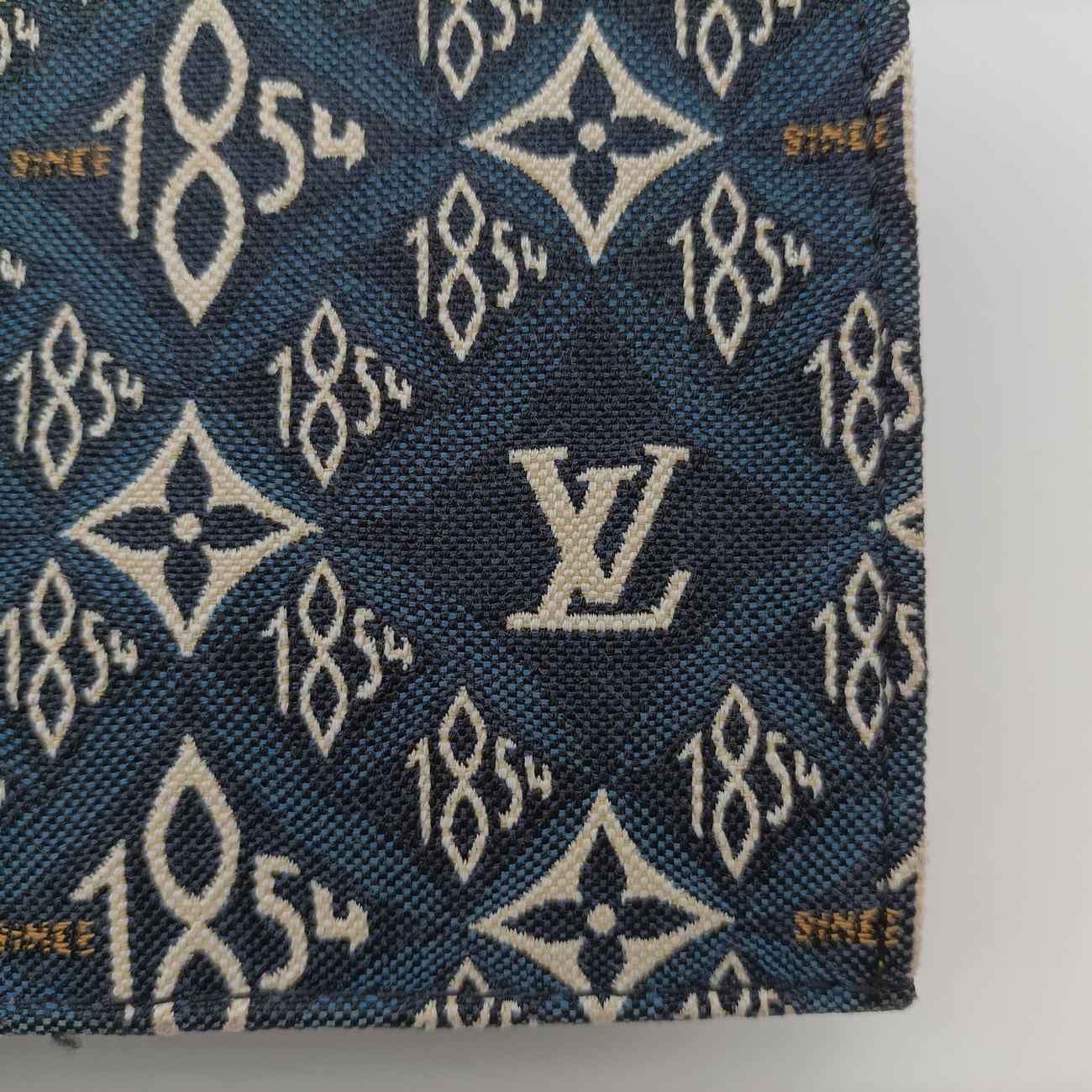 SINCE1854 Petit Sac Plat 2020AWbluemonogram jacquardM80288SP3290SINCE1854 プティット サックプラ 2020AWブルー系モノグラム ジャガードM80288SP3290