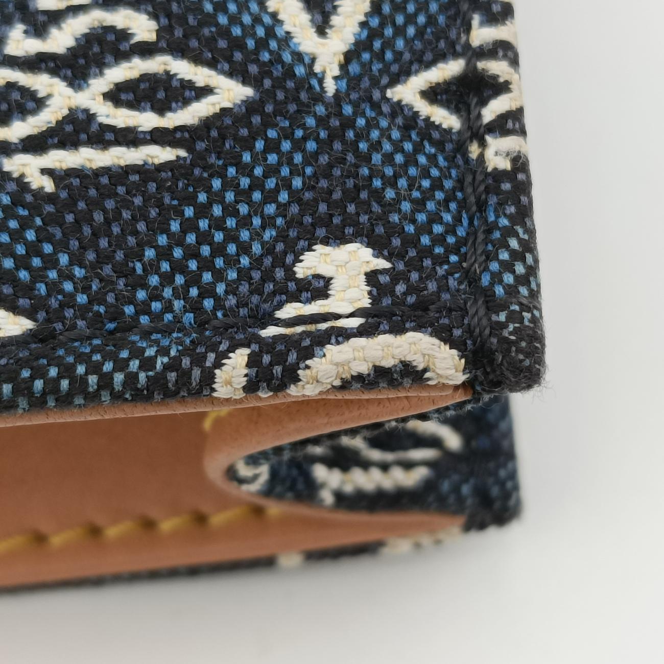 SINCE1854 Petit Sac Plat 2020AWbluemonogram jacquardM80288SP3290SINCE1854 プティット サックプラ 2020AWブルー系モノグラム ジャガードM80288SP3290
