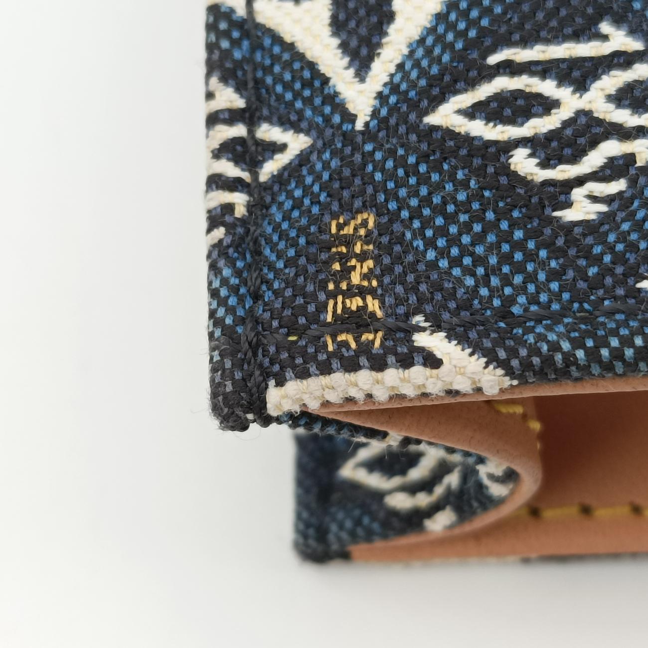 SINCE1854 Petit Sac Plat 2020AWbluemonogram jacquardM80288SP3290SINCE1854 プティット サックプラ 2020AWブルー系モノグラム ジャガードM80288SP3290