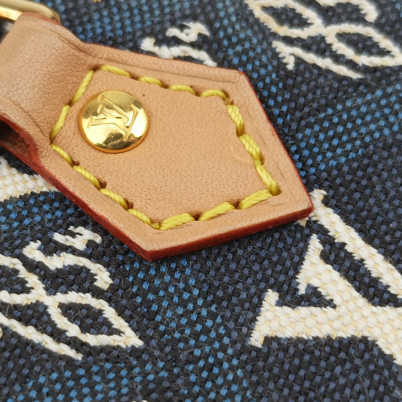 SINCE1854 Petit Sac Plat 2020AWbluemonogram jacquardM80288SP3290SINCE1854 プティット サックプラ 2020AWブルー系モノグラム ジャガードM80288SP3290
