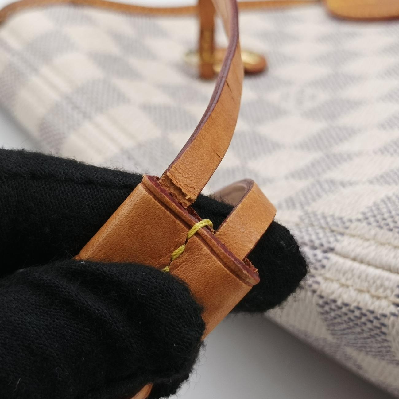 NEVERFULL MMAzurDamier　CanvasN51107SR2175ネヴァーフルMMアズールダミエキャンバスN51107SR2175