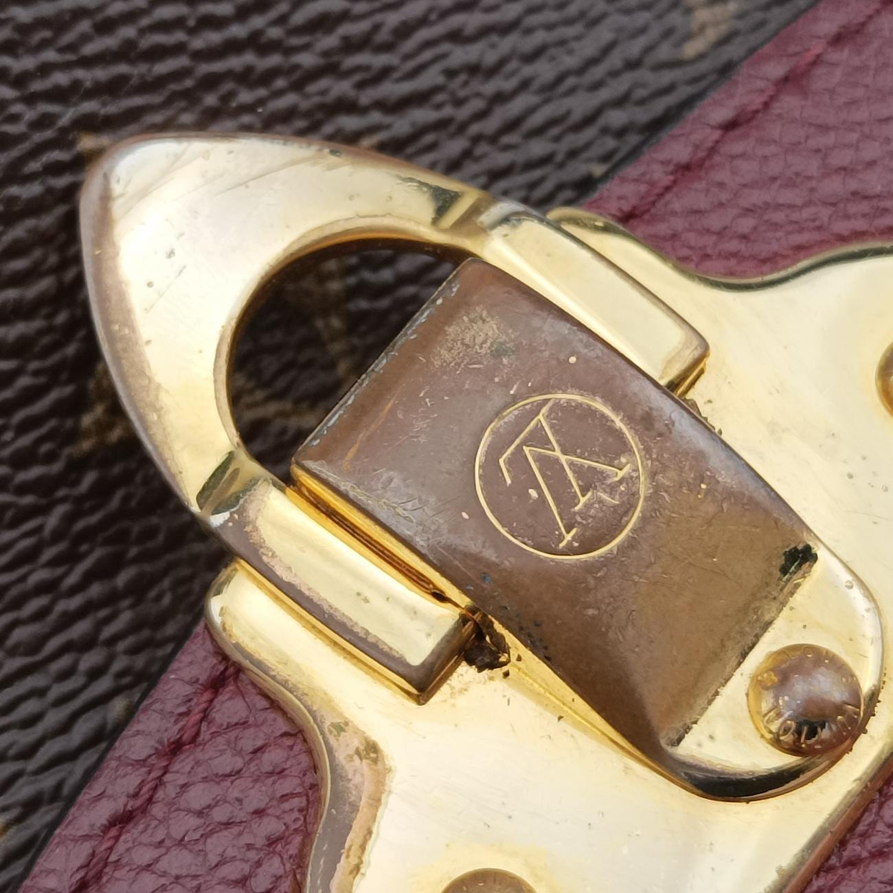 SAINT PLACIDEbrown×CERISEMonogram Canvas×calf leatherM43715CA4197サンプラシードモノグラム/ブラウン系×スリーズモノグラムキャンバス×カーフレザーM43715CA4197