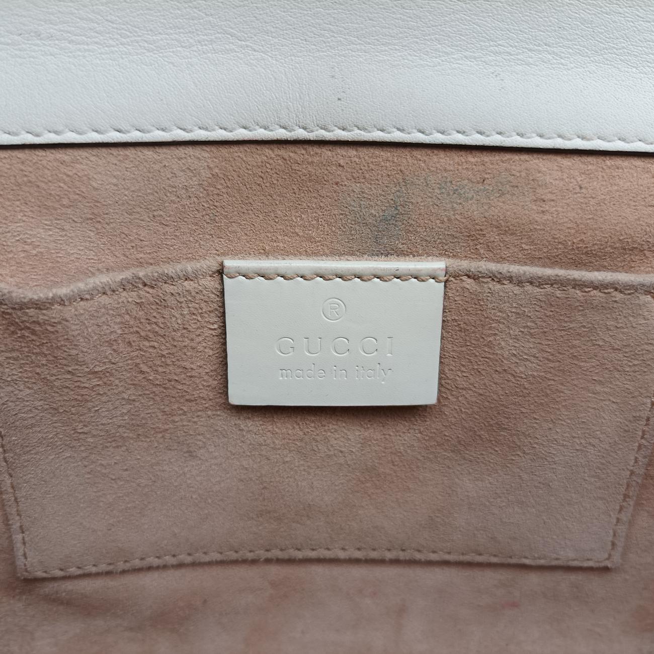 PadlockWhiteLeather432182H022240651パドロックホワイトレザー432182H022240651