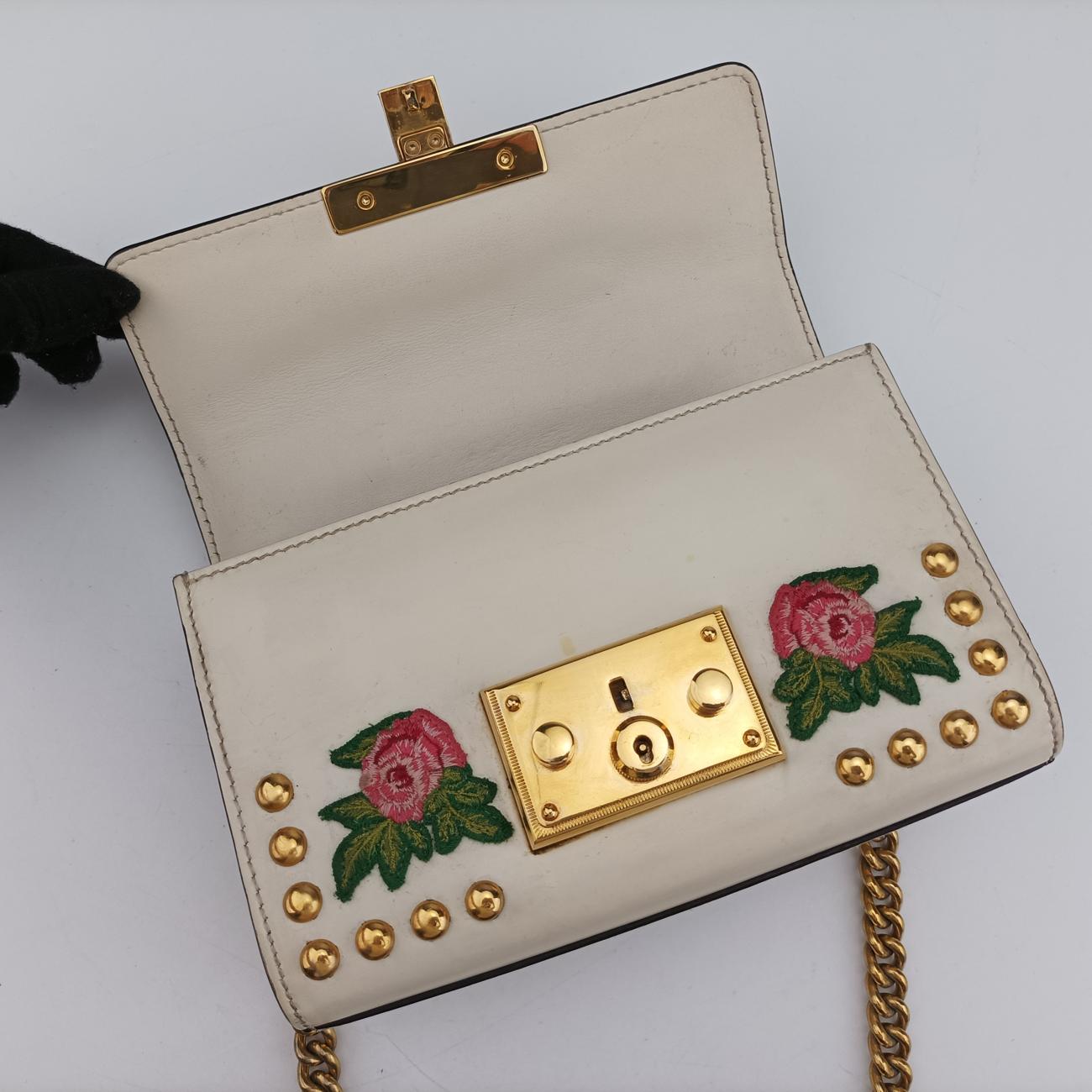PadlockWhiteLeather432182H022240651パドロックホワイトレザー432182H022240651