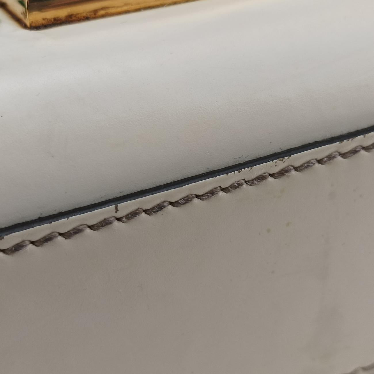 PadlockWhiteLeather432182H022240651パドロックホワイトレザー432182H022240651