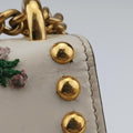 PadlockWhiteLeather432182H022240651パドロックホワイトレザー432182H022240651