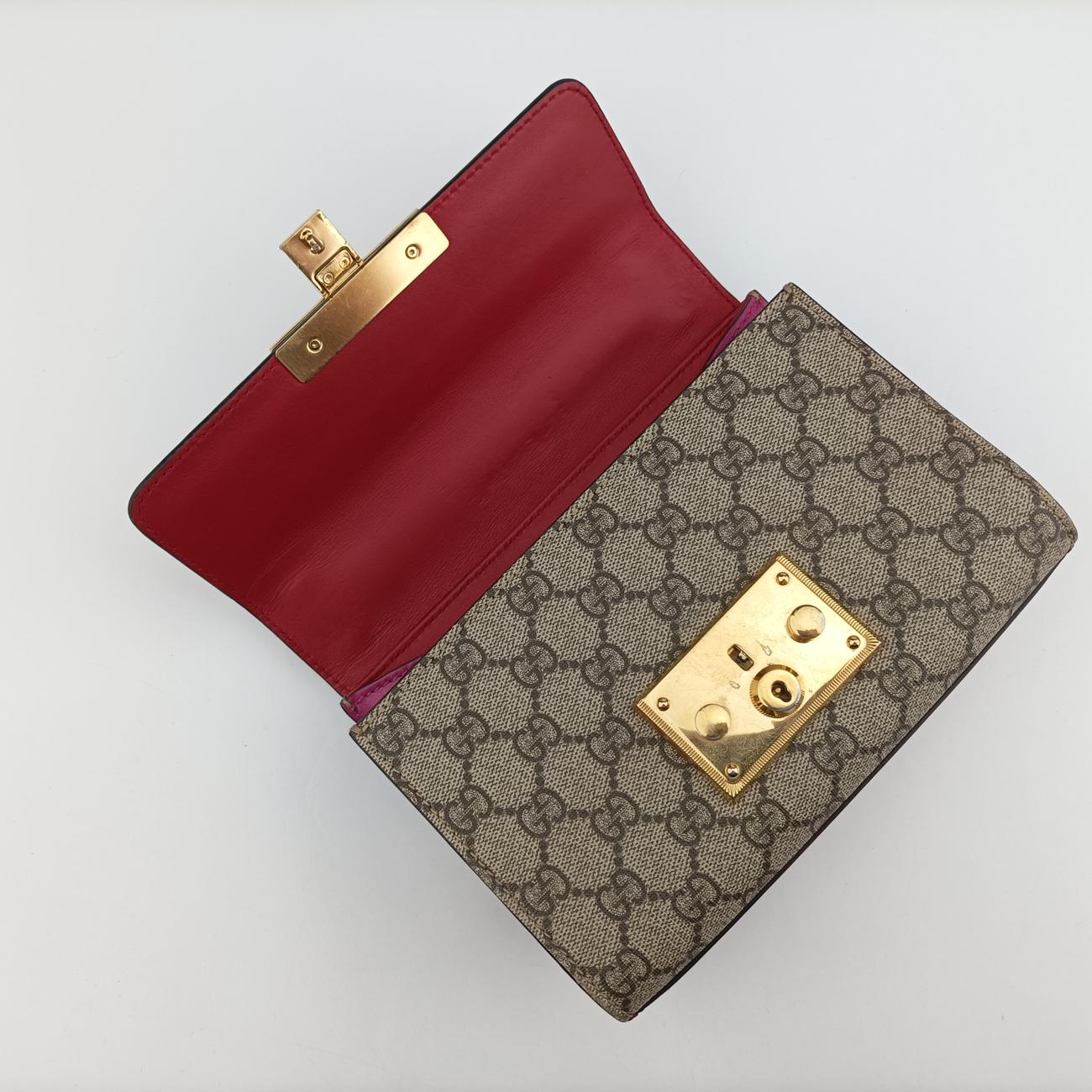PadlockMulticolourPVC coated canvas x leather409487C023567847パドロックマルチカラーPVCコーティングキャンバス×レザー409487C023567847