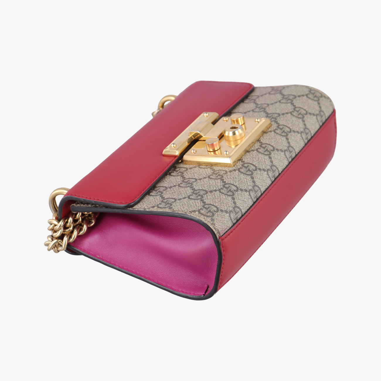 PadlockMulticolourPVC coated canvas x leather409487C023567847パドロックマルチカラーPVCコーティングキャンバス×レザー409487C023567847