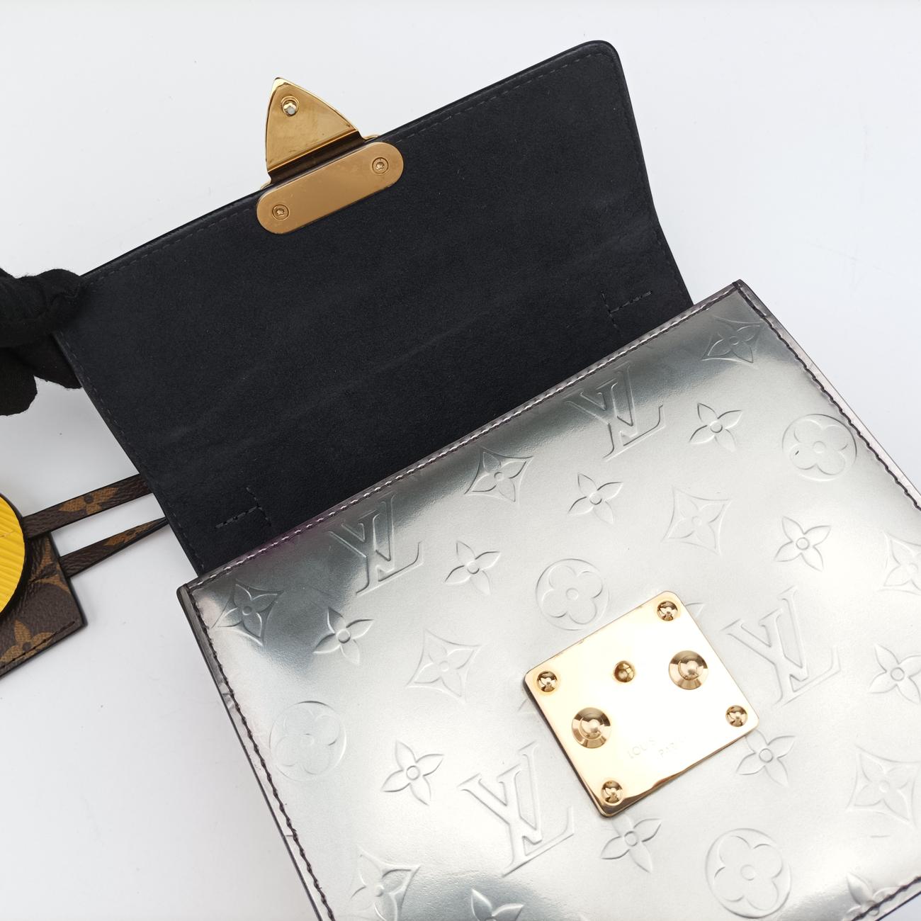 Spring Street PMSilver x Brown x YellowVernis x Monogram x EpiM90376NZ0159スプリングストリートPMシルバー×ブラウン×イエローヴェルニ×モノグラム×エピM90376NZ0159