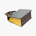 Spring Street PMSilver x Brown x YellowVernis x Monogram x EpiM90376NZ0159スプリングストリートPMシルバー×ブラウン×イエローヴェルニ×モノグラム×エピM90376NZ0159