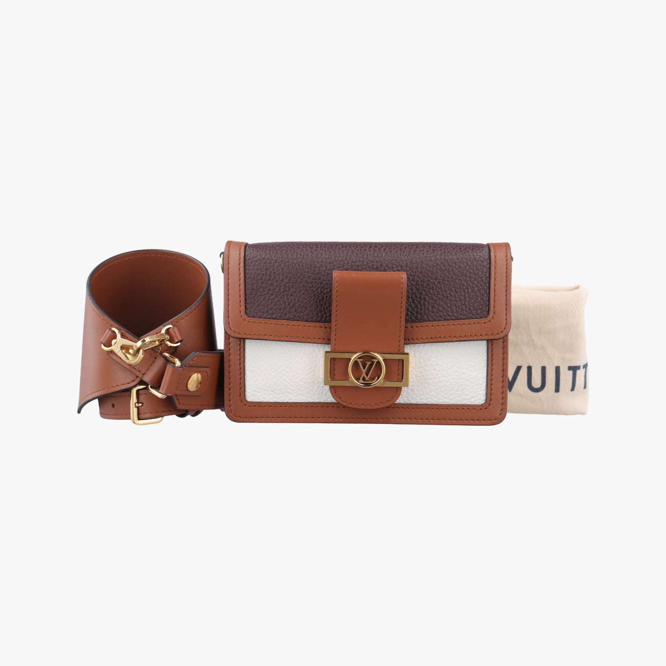 DauphineIvory×brown×MulticolorTaurillon leatherM58881GI0189ドーフィーヌアイボリー×ブラウン×マルチカラートリヨンレザーM58881GI0189
