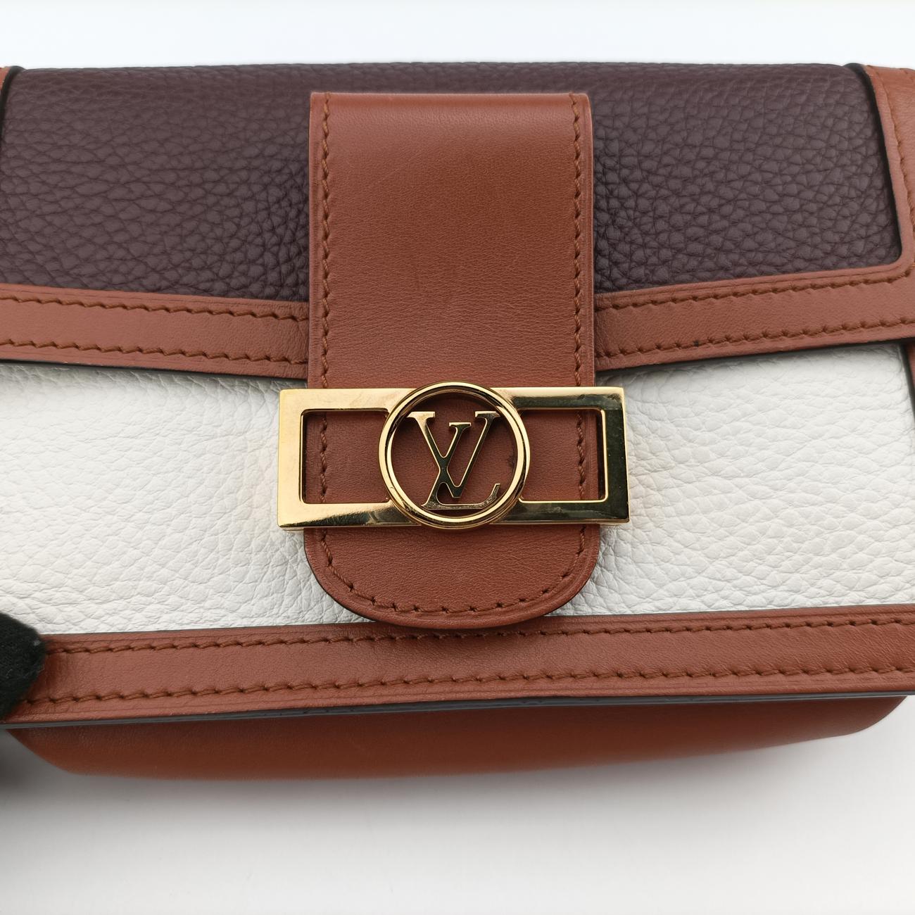 DauphineIvory×brown×MulticolorTaurillon leatherM58881GI0189ドーフィーヌアイボリー×ブラウン×マルチカラートリヨンレザーM58881GI0189