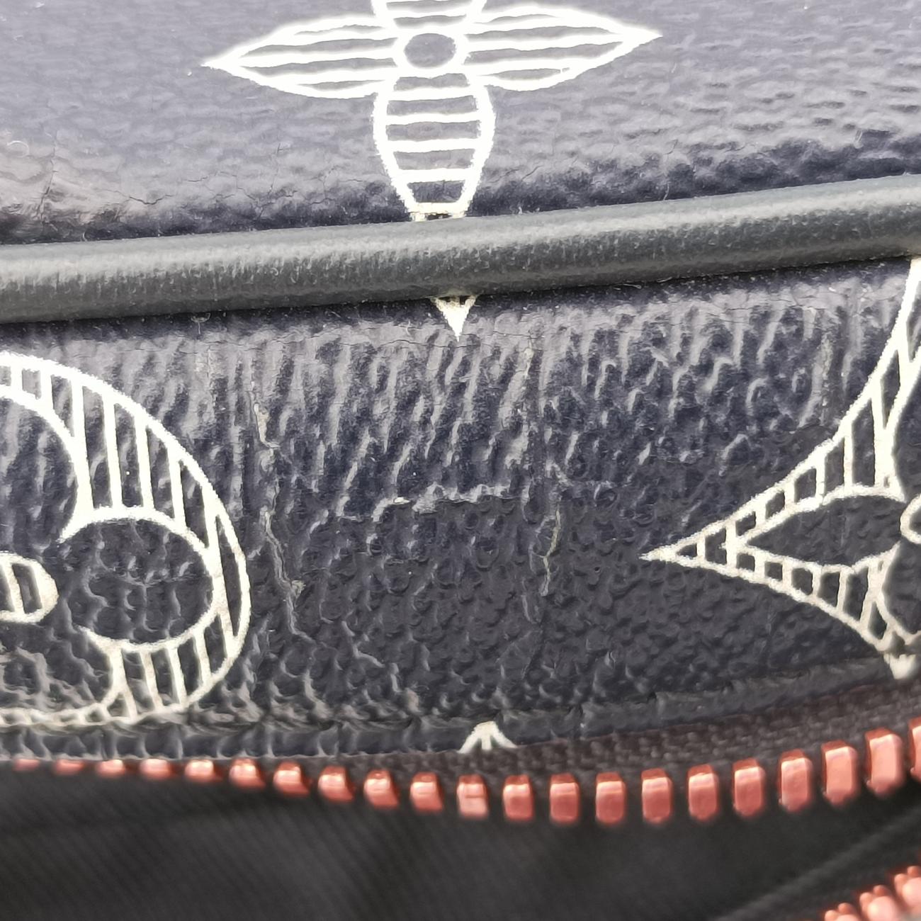 Upside Down Danube PMBLEU MARINE×CORAILMonogram InkM43678FO 2148アップサイドダウン ダヌーブPMブルー マリーン×コライユモノグラム インクM43678FO 2148