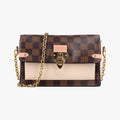 Vavin Chain WalletMulticolorPVC coated canvas leatherN60237CA2189レディースチェーンウォレットマルチカラーPVCコーティングキャンバス レザーN60237CA2189