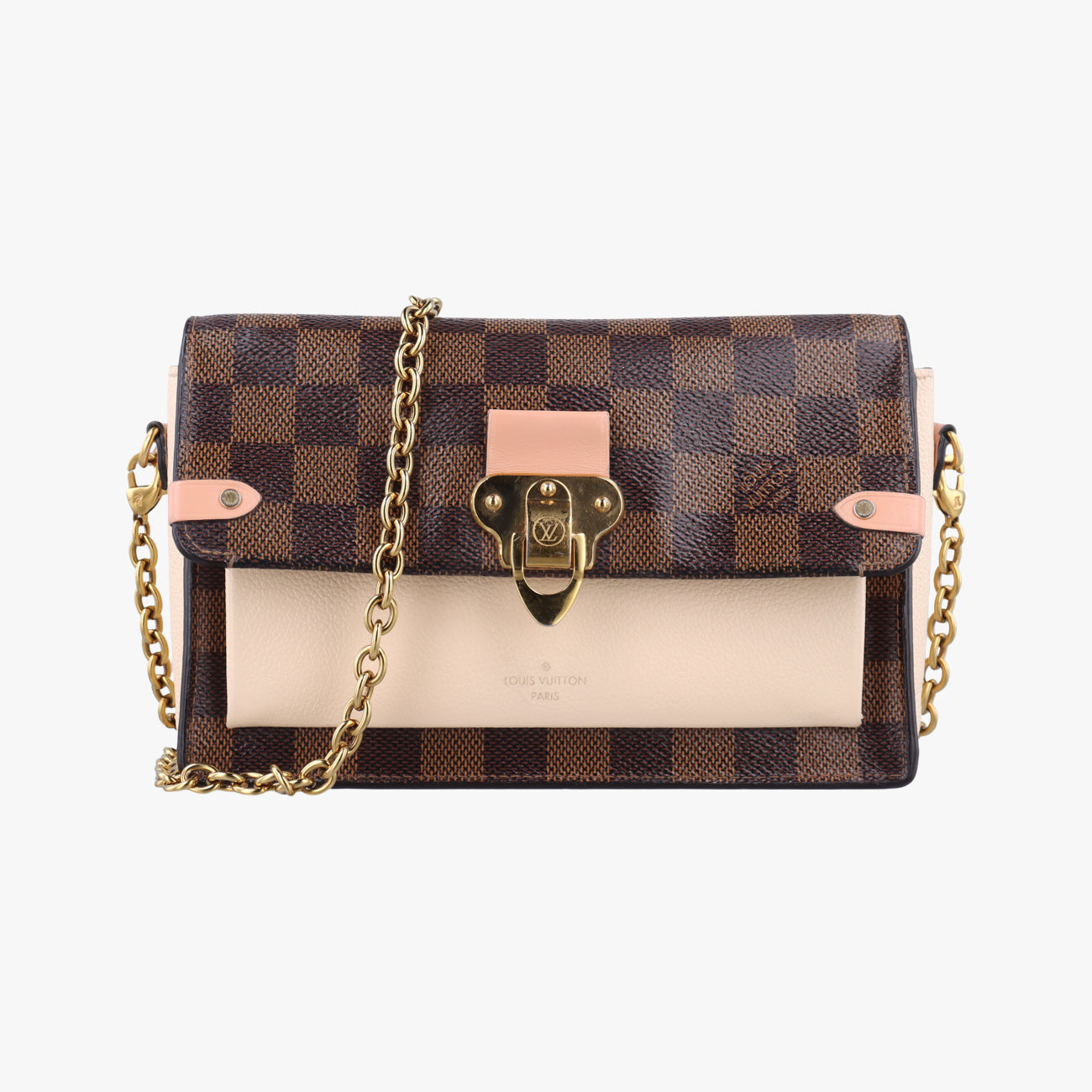 Vavin Chain WalletMulticolorPVC coated canvas leatherN60237CA2189レディースチェーンウォレットマルチカラーPVCコーティングキャンバス レザーN60237CA2189