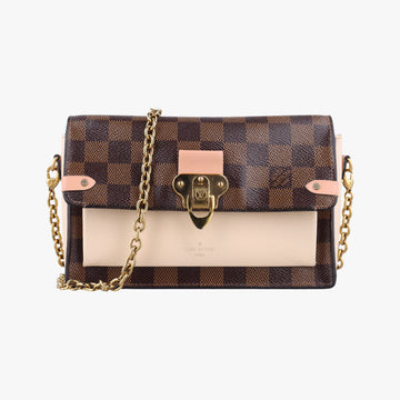 Vavin Chain WalletMulticolorPVC coated canvas leatherN60237CA2189レディースチェーンウォレットマルチカラーPVCコーティングキャンバス レザーN60237CA2189