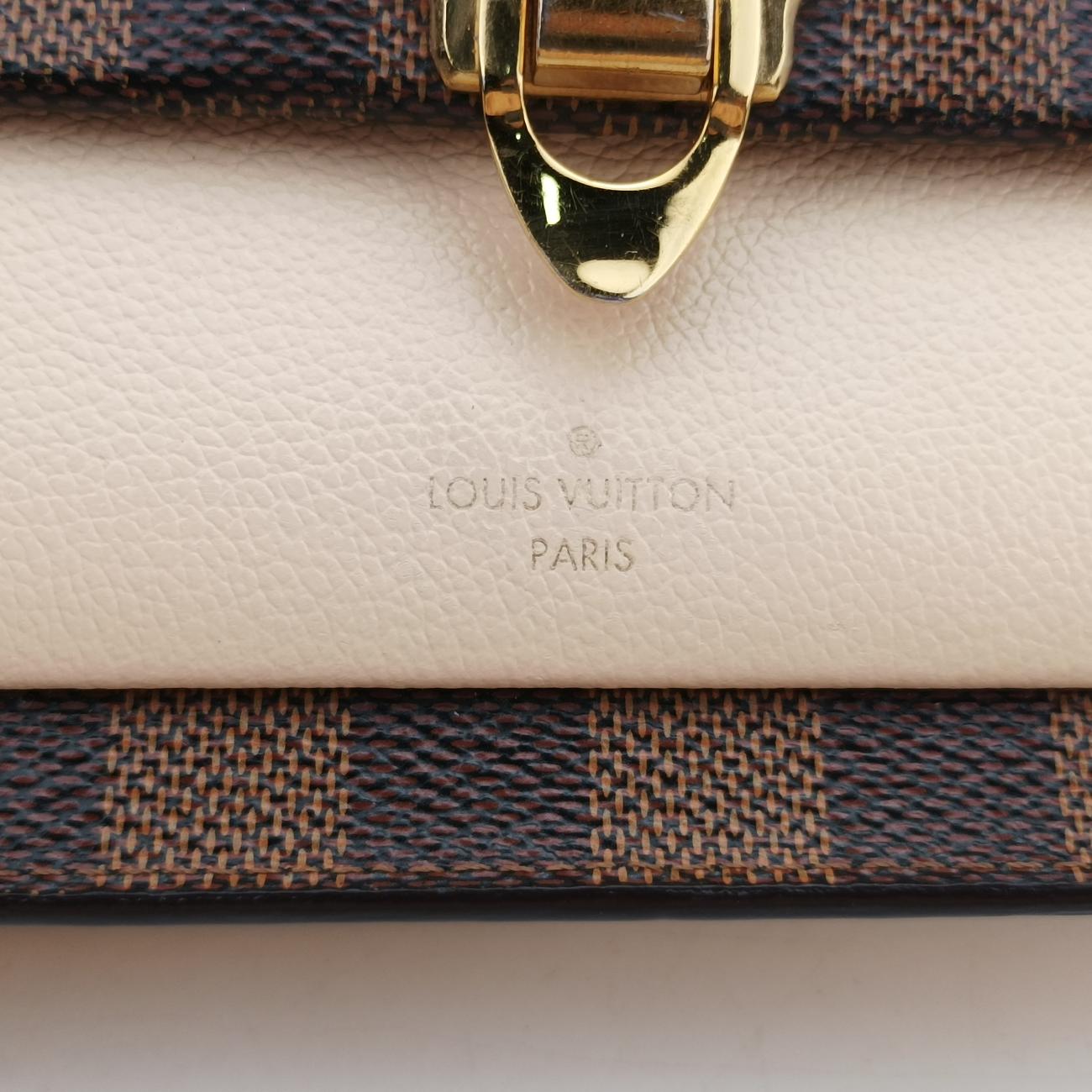 Vavin Chain WalletMulticolorPVC coated canvas leatherN60237CA2189レディースチェーンウォレットマルチカラーPVCコーティングキャンバス レザーN60237CA2189