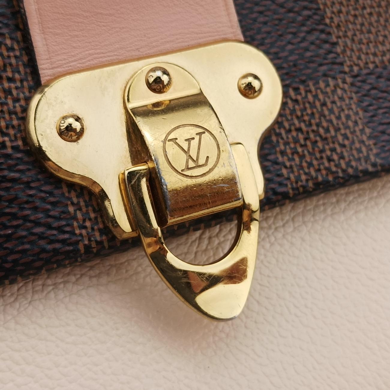 Vavin Chain WalletMulticolorPVC coated canvas leatherN60237CA2189レディースチェーンウォレットマルチカラーPVCコーティングキャンバス レザーN60237CA2189