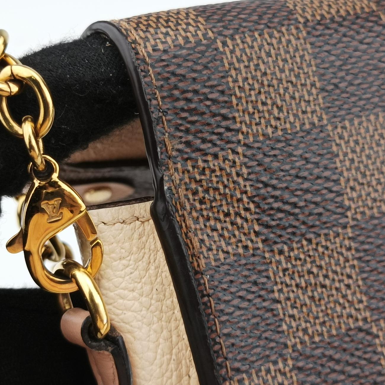 Vavin Chain WalletMulticolorPVC coated canvas leatherN60237CA2189レディースチェーンウォレットマルチカラーPVCコーティングキャンバス レザーN60237CA2189
