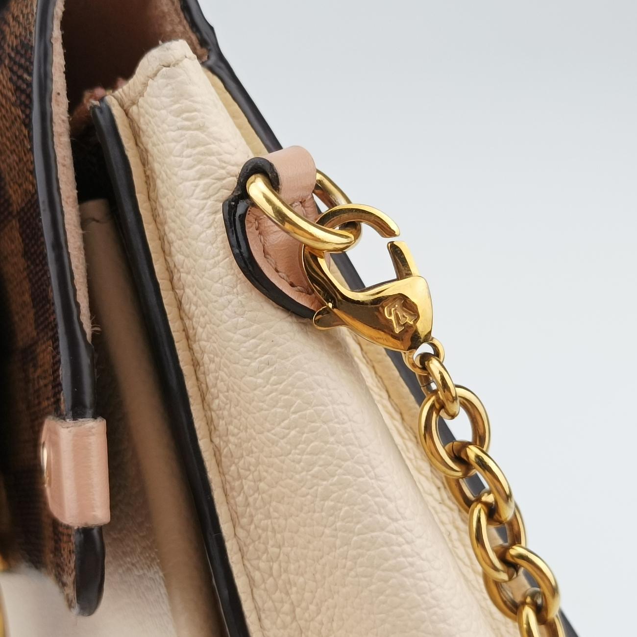 Vavin Chain WalletMulticolorPVC coated canvas leatherN60237CA2189レディースチェーンウォレットマルチカラーPVCコーティングキャンバス レザーN60237CA2189