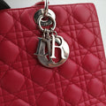 Lady DiorRedlambskin05-MA-1122レディディオールレッドラムスキン05-MA-1122