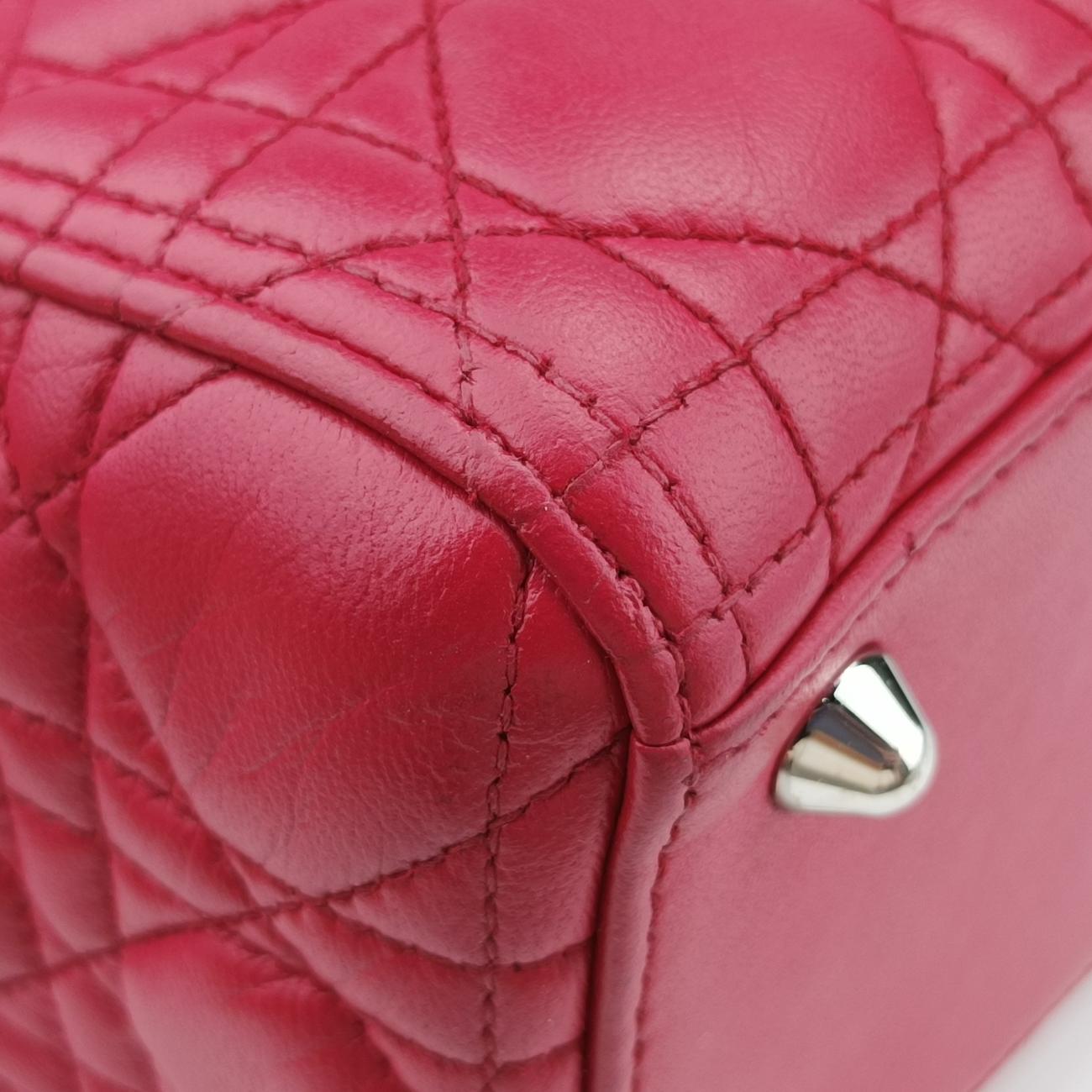 Lady DiorRedlambskin05-MA-1122レディディオールレッドラムスキン05-MA-1122