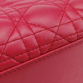 Lady DiorRedlambskin05-MA-1122レディディオールレッドラムスキン05-MA-1122