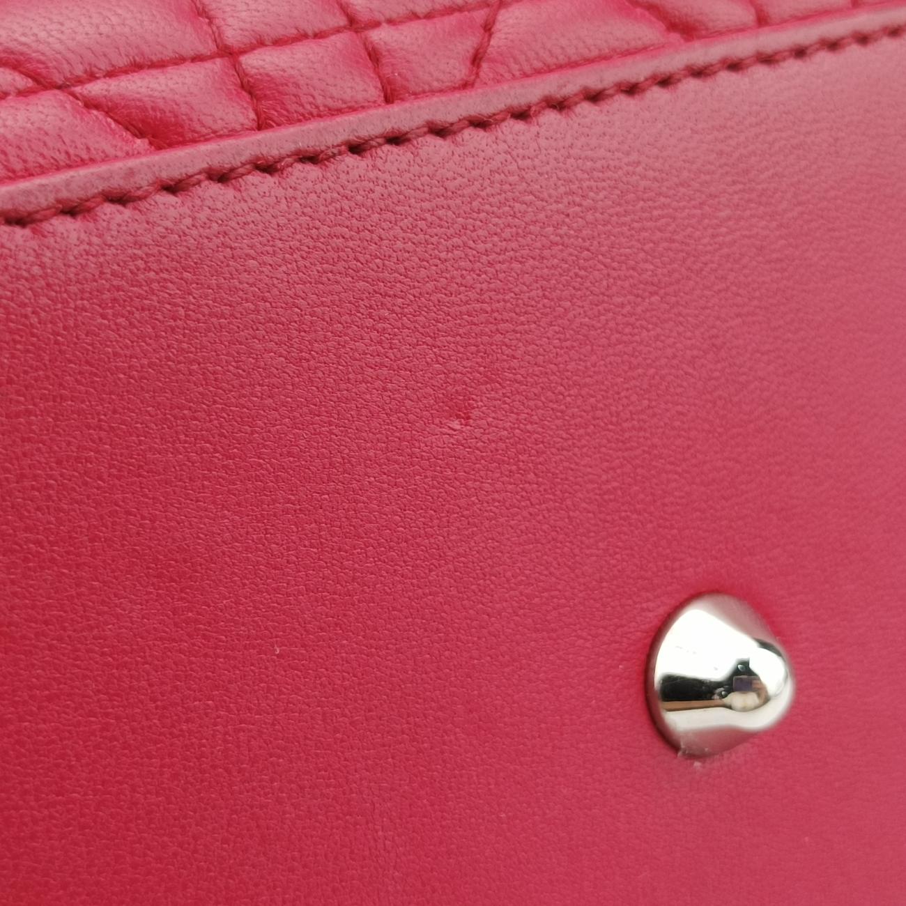 Lady DiorRedlambskin05-MA-1122レディディオールレッドラムスキン05-MA-1122