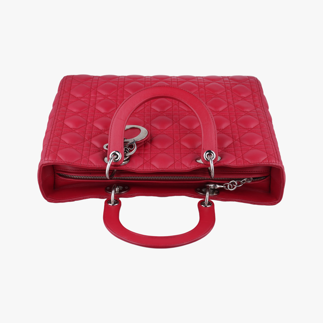 Lady DiorRedlambskin05-MA-1122レディディオールレッドラムスキン05-MA-1122