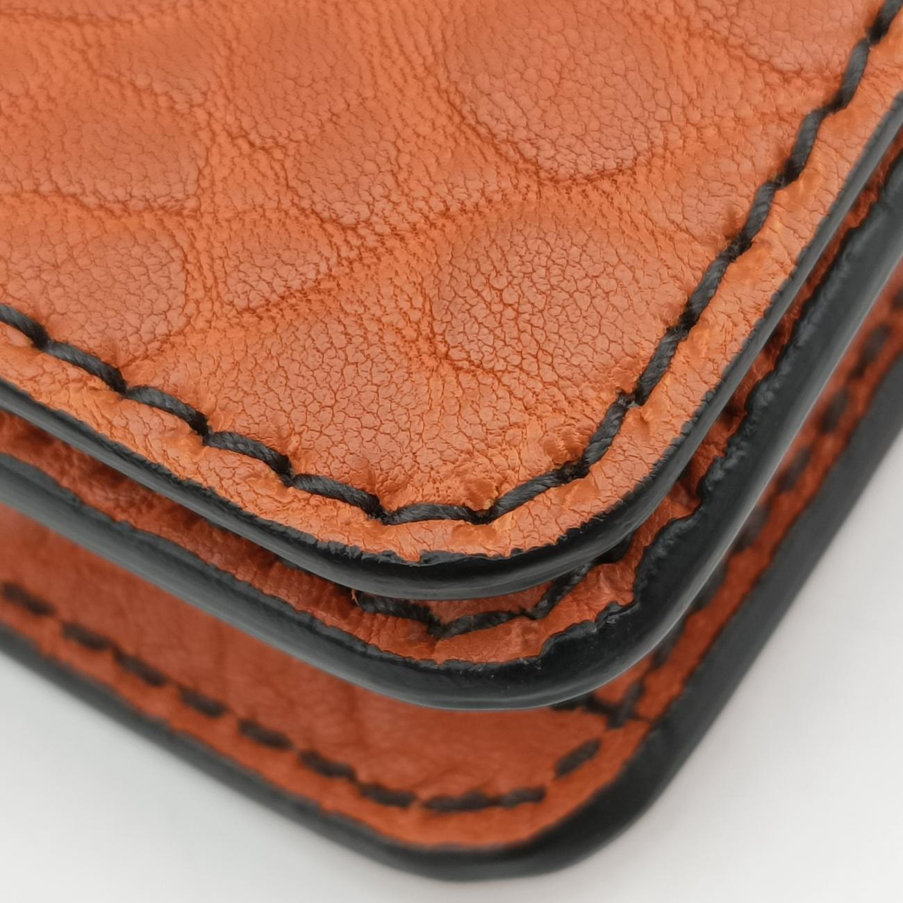 J'adiorOrangeleather19-MA-1107ジャディオールオレンジレザー19-MA-1107