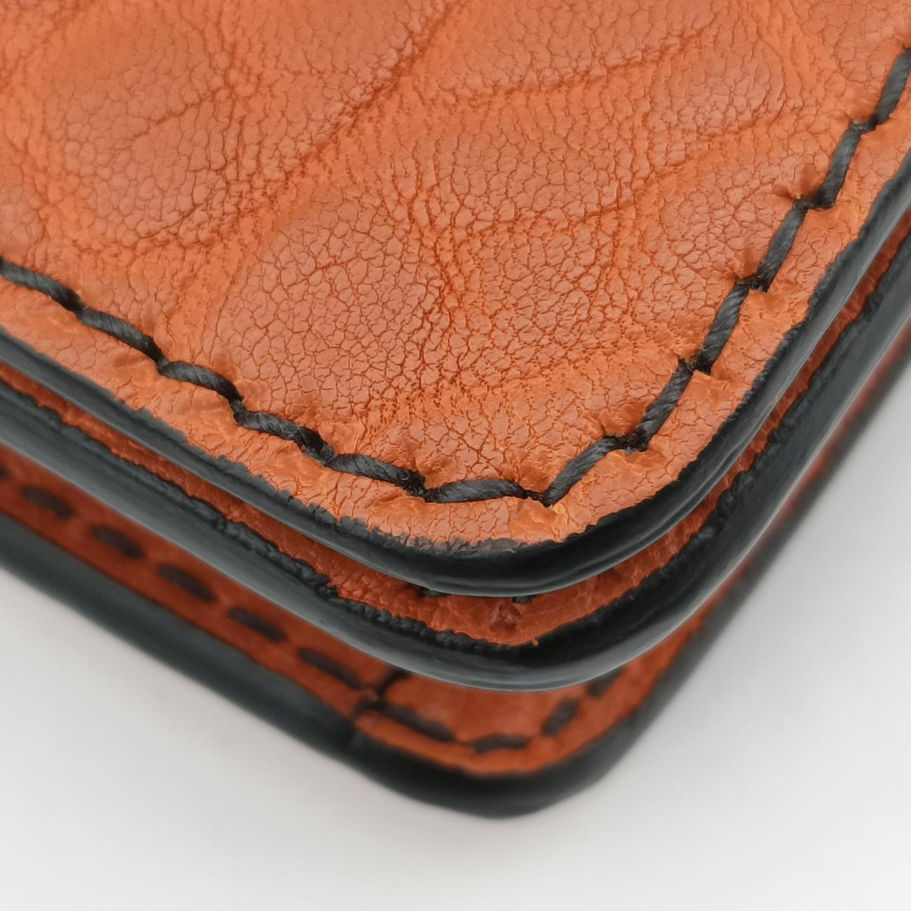 J'adiorOrangeleather19-MA-1107ジャディオールオレンジレザー19-MA-1107