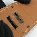 Kelly Style LockWhite×goldenLeatherA MZ 020MSケリー スタイル ロックホワイト×ゴールドレザーA MZ 020MS