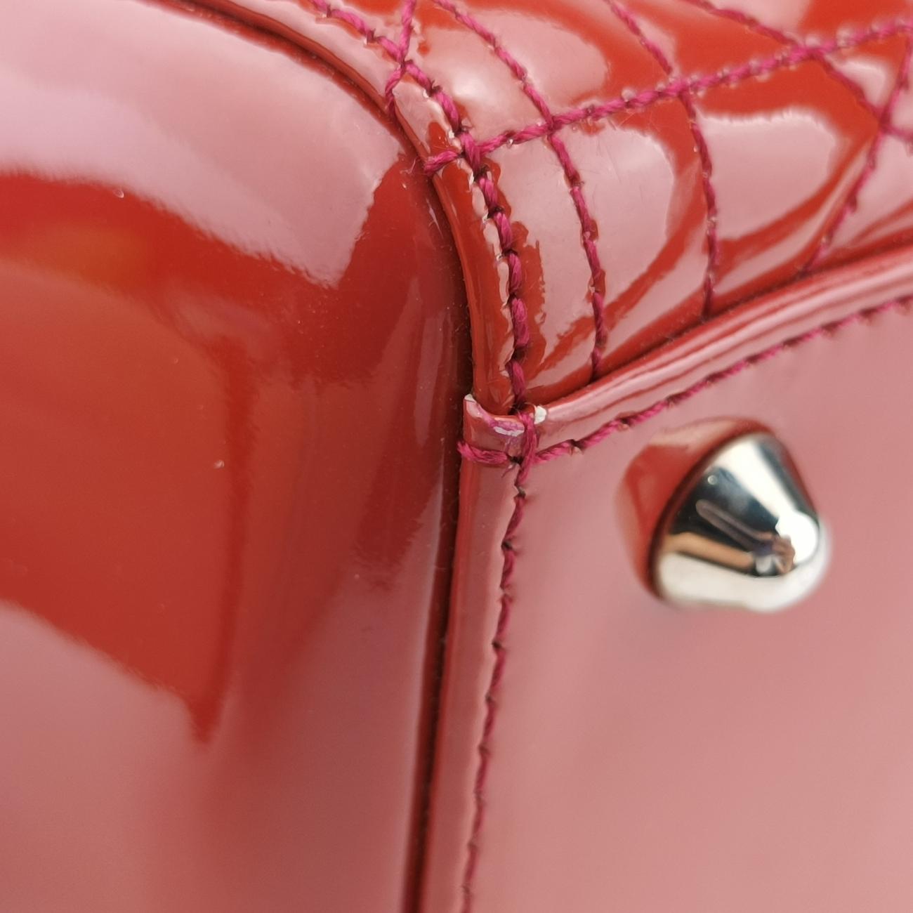Lady DiorRedpatent05-MA-1120 Aレディディオールレッドパテント05-MA-1120 A