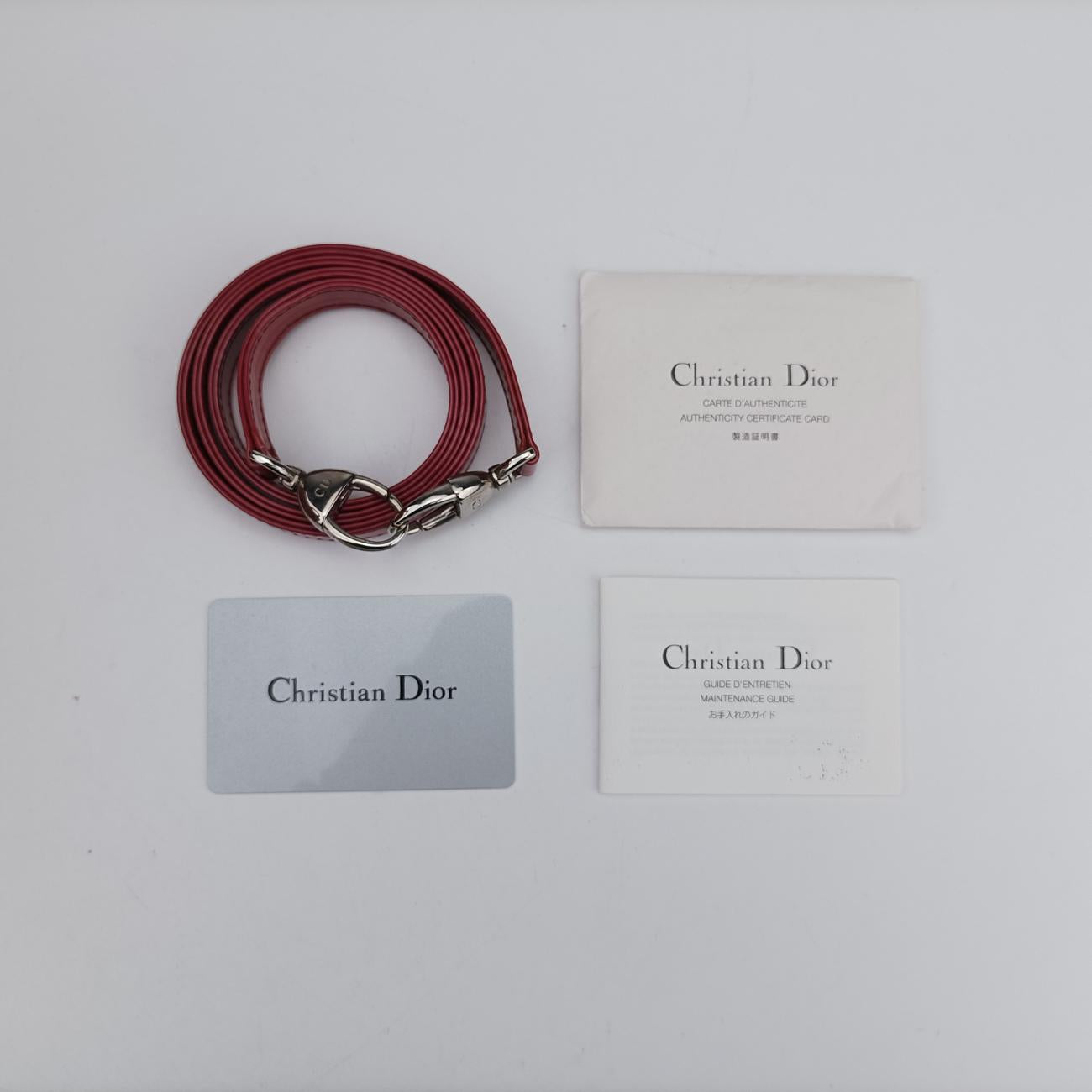 Lady DiorRedpatent05-MA-1120 Aレディディオールレッドパテント05-MA-1120 A
