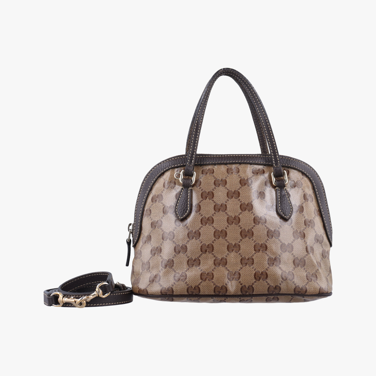 Microguccissima domeBrownPatent Leather341504C017814759マイクログッチシマブラウンパテント341504C017814759