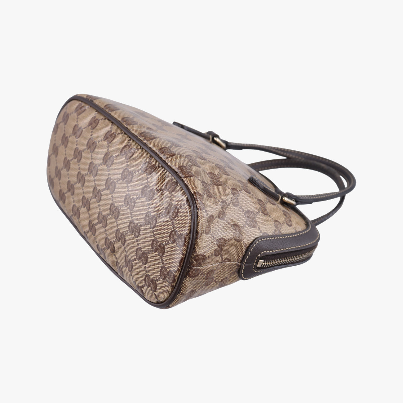 Microguccissima domeBrownPatent Leather341504C017814759マイクログッチシマブラウンパテント341504C017814759